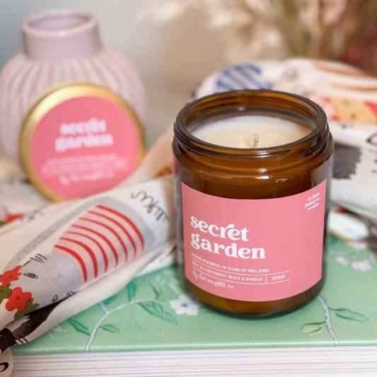 Secret Garden Amber Jar Candle