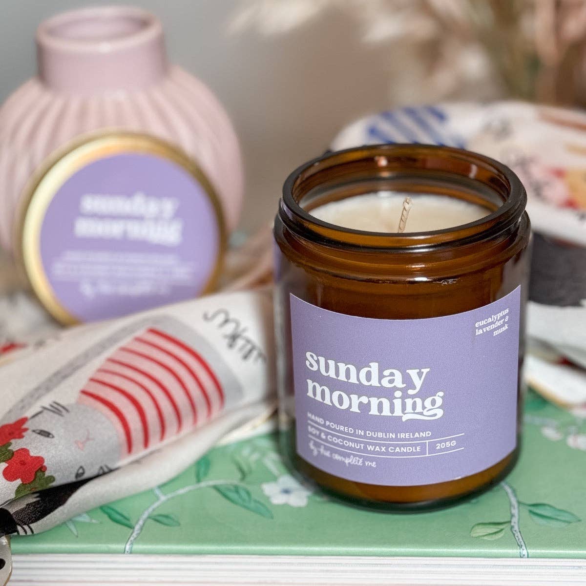 Sunday Morning Amber Jar Candle