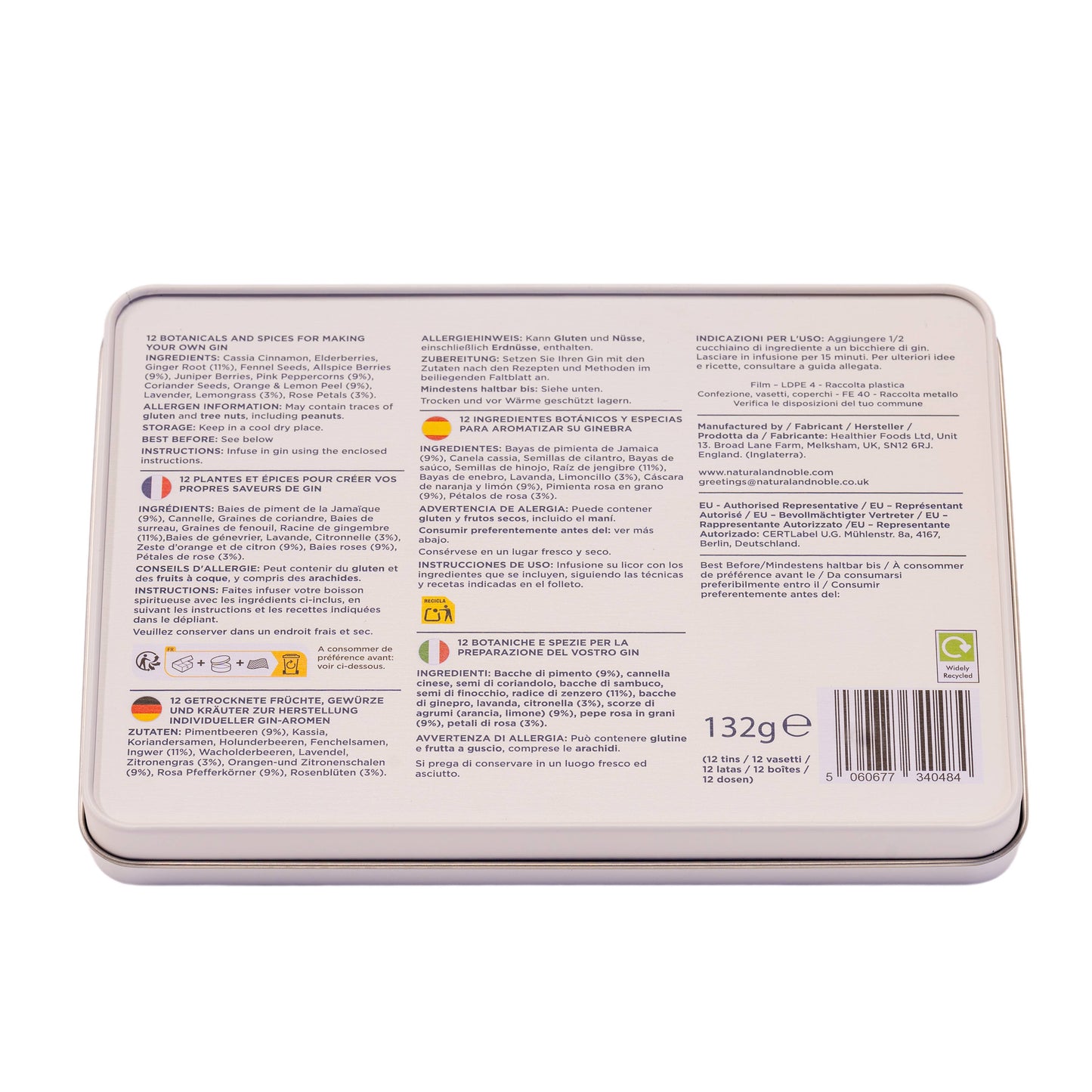 Gin Botanicals Set