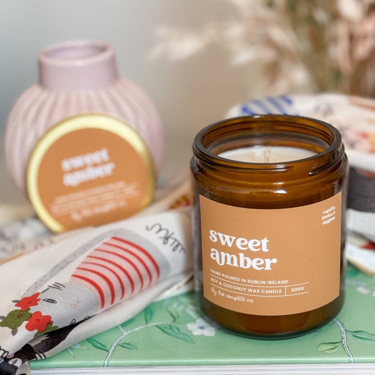 Sweet Amber Amber Jar Candle