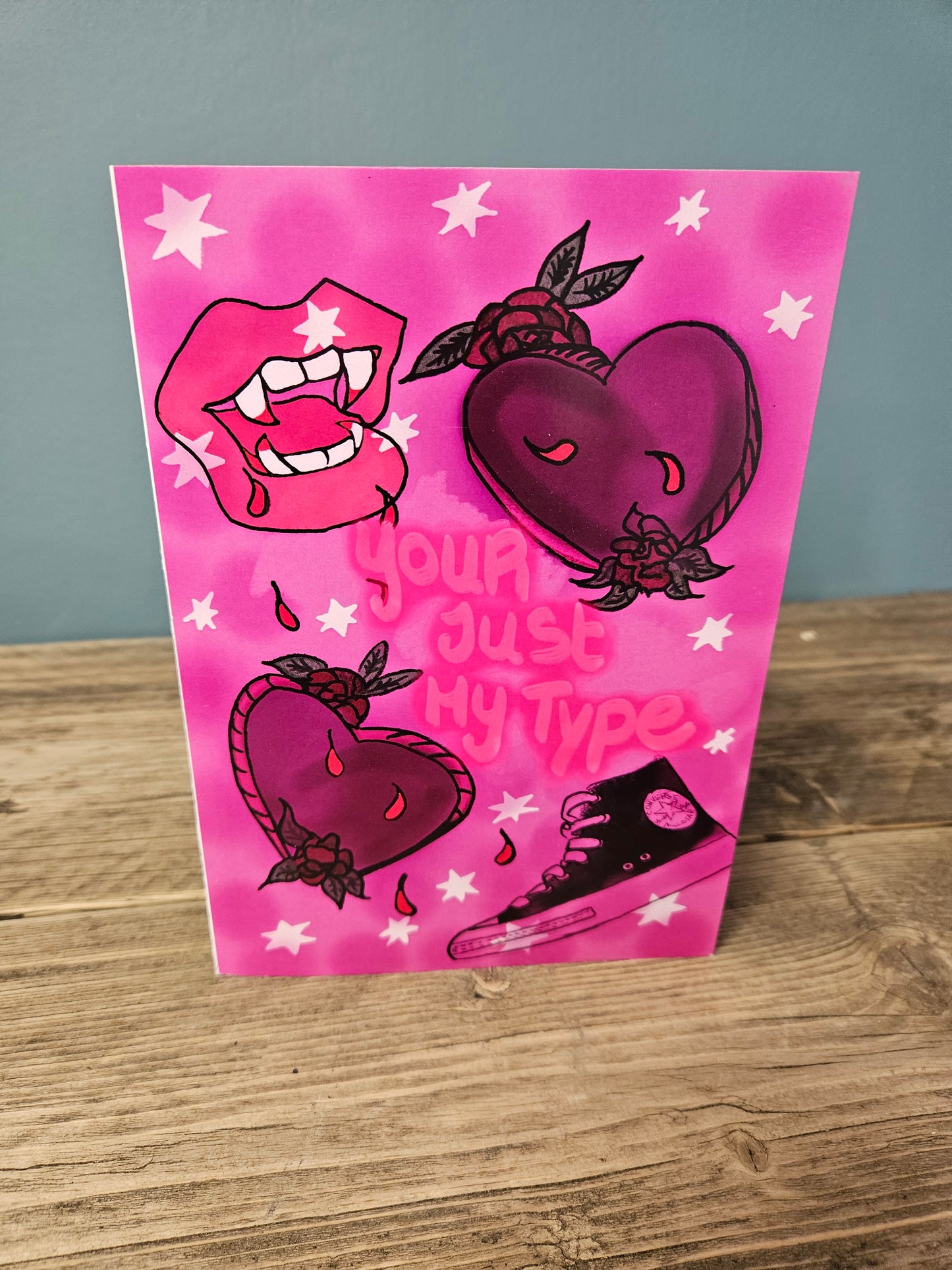 You're Just My Type Card