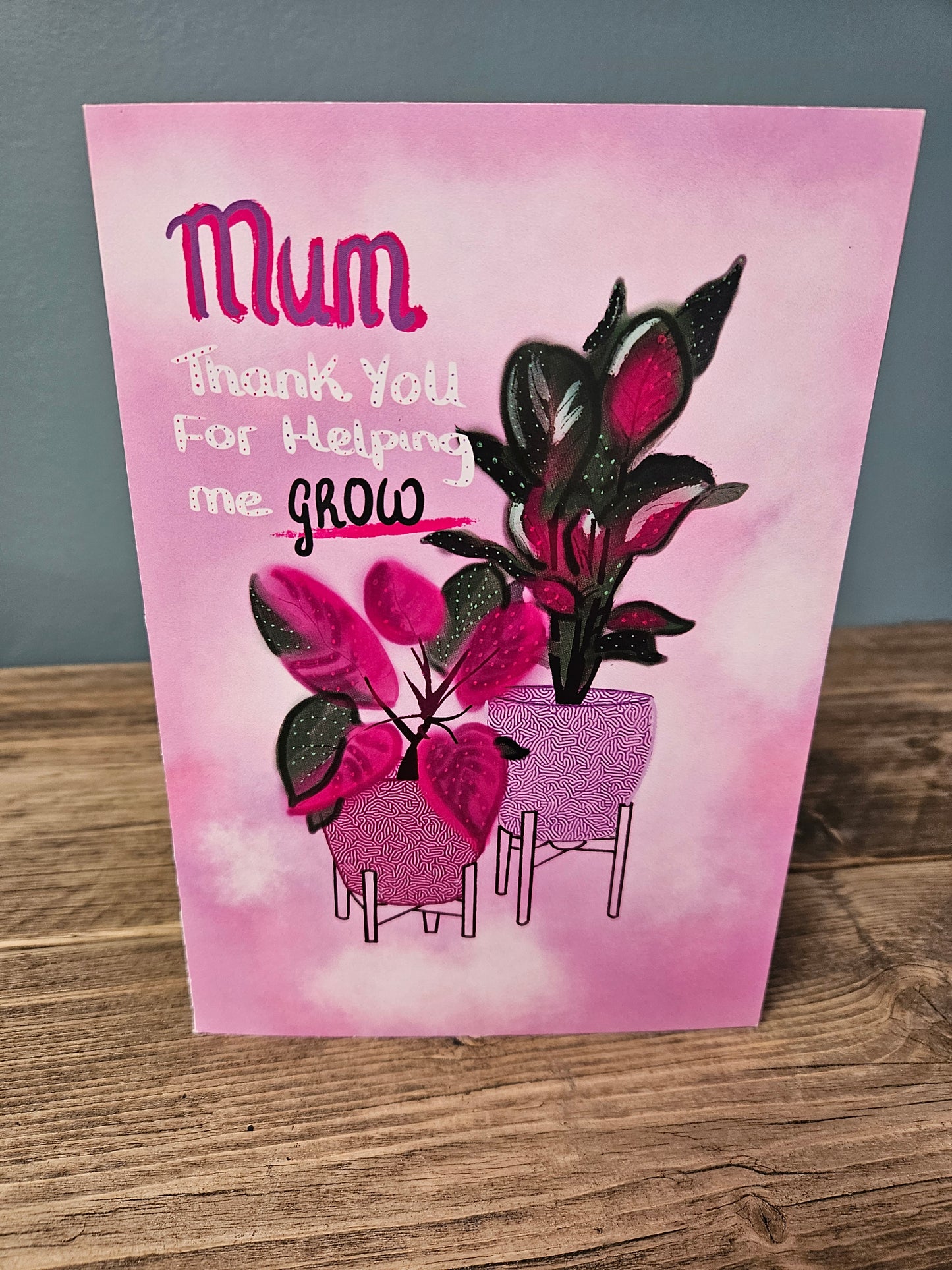 Mum thank you Card