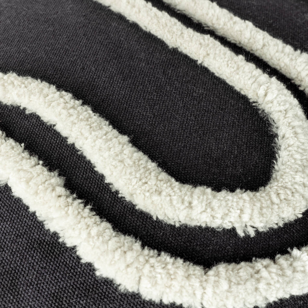 Archie Tufted Cushion Mono