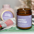 Sunday Morning Amber Jar Candle