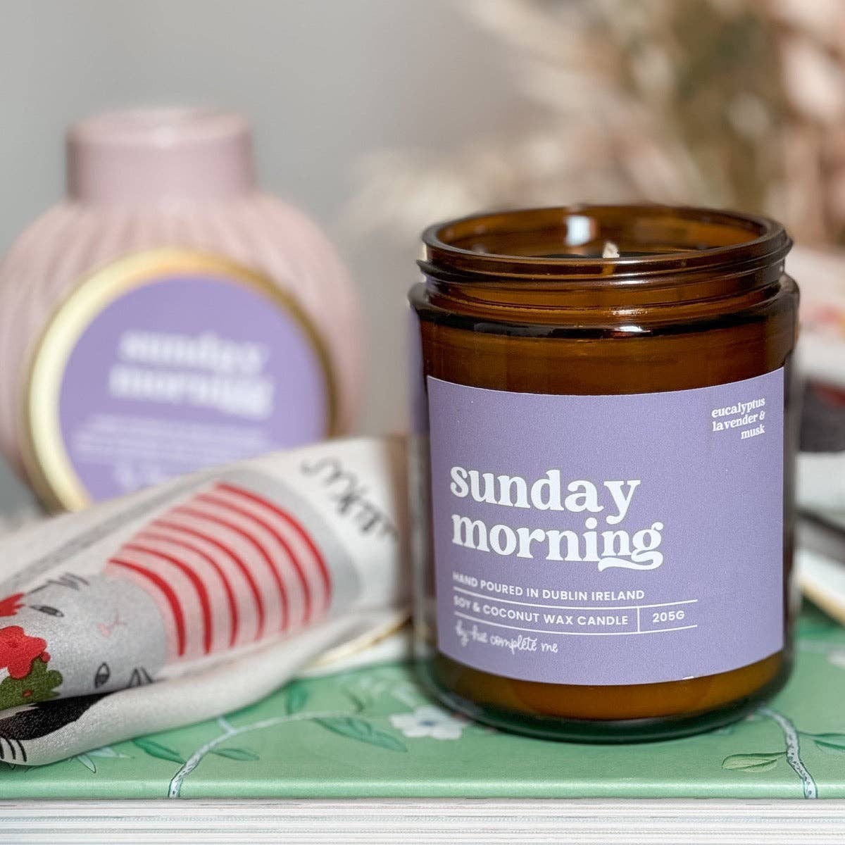 Sunday Morning Amber Jar Candle