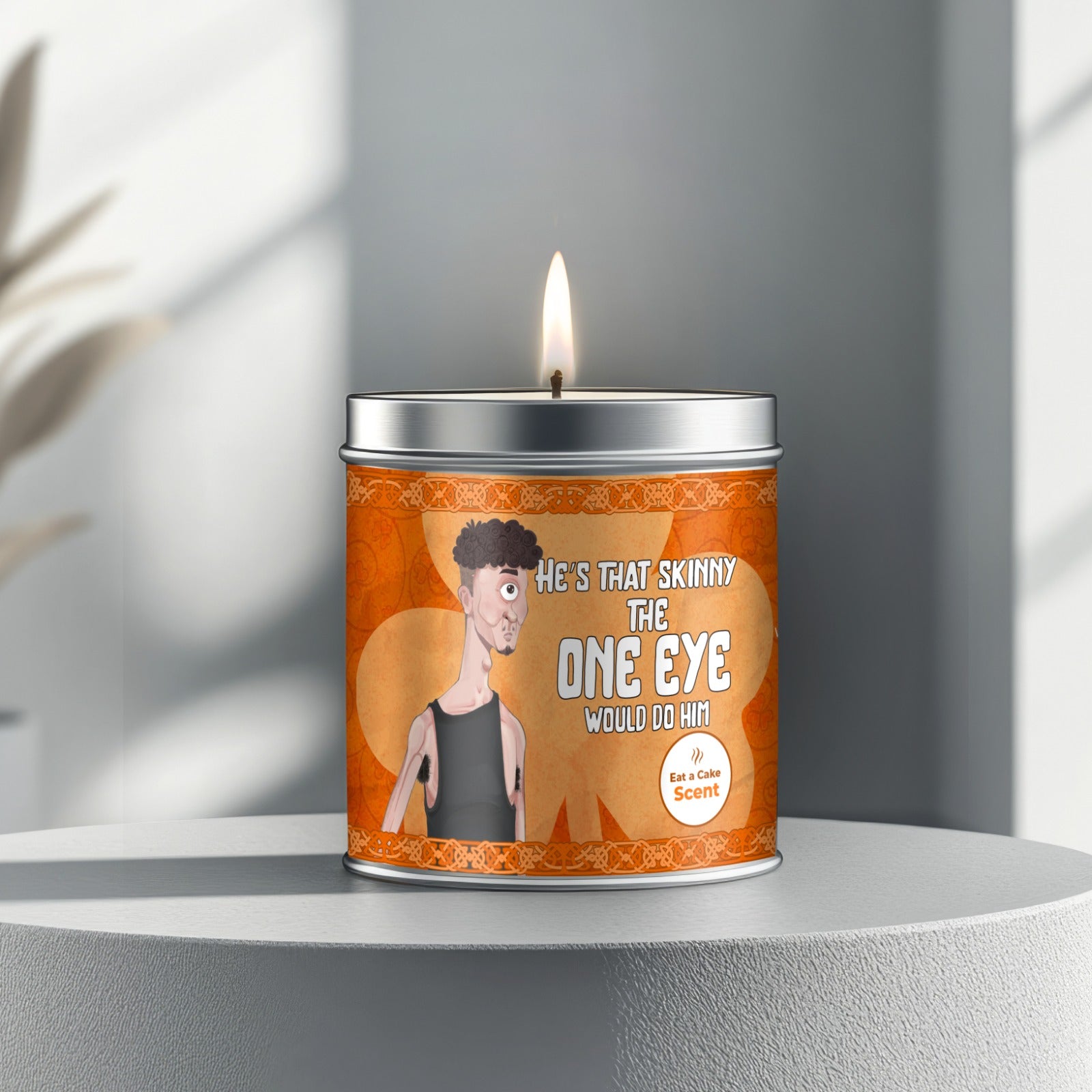 He’s that skinny the one eye would do him