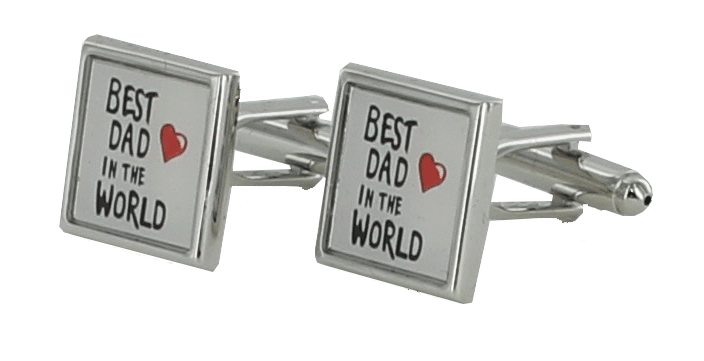 Best dad in the world Cufflinks
