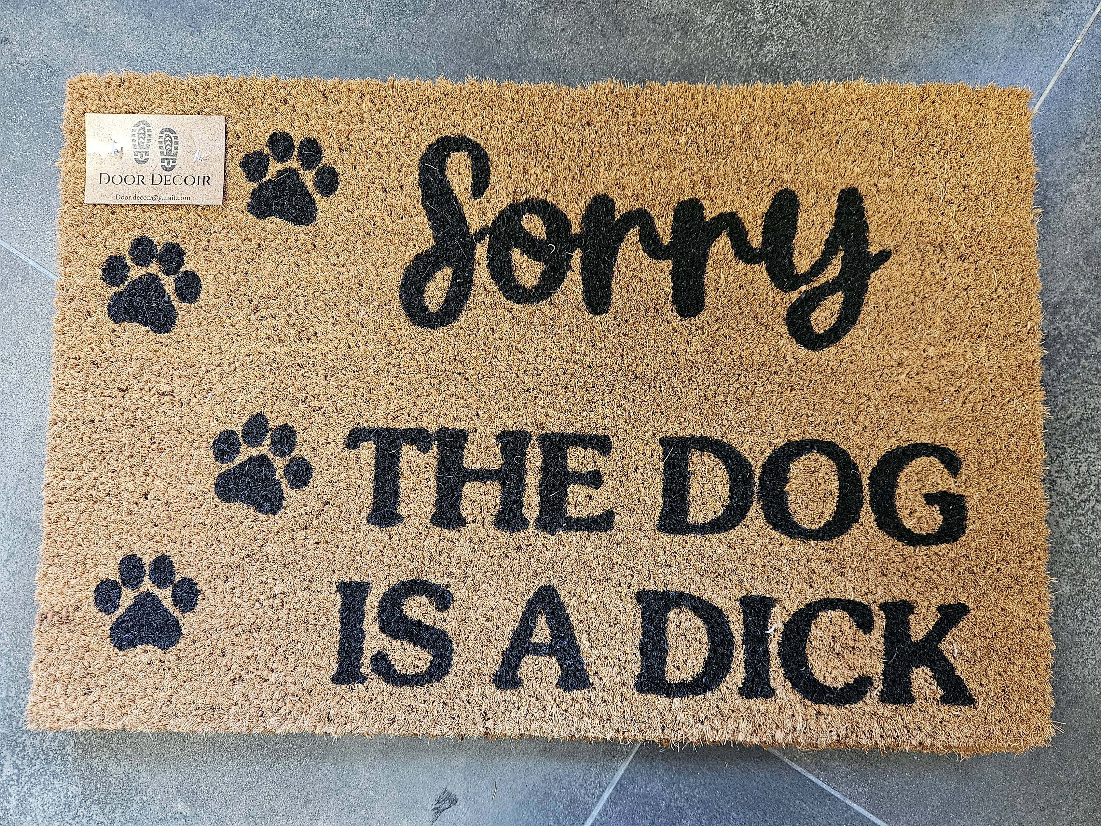 Sorry the dog is a dick