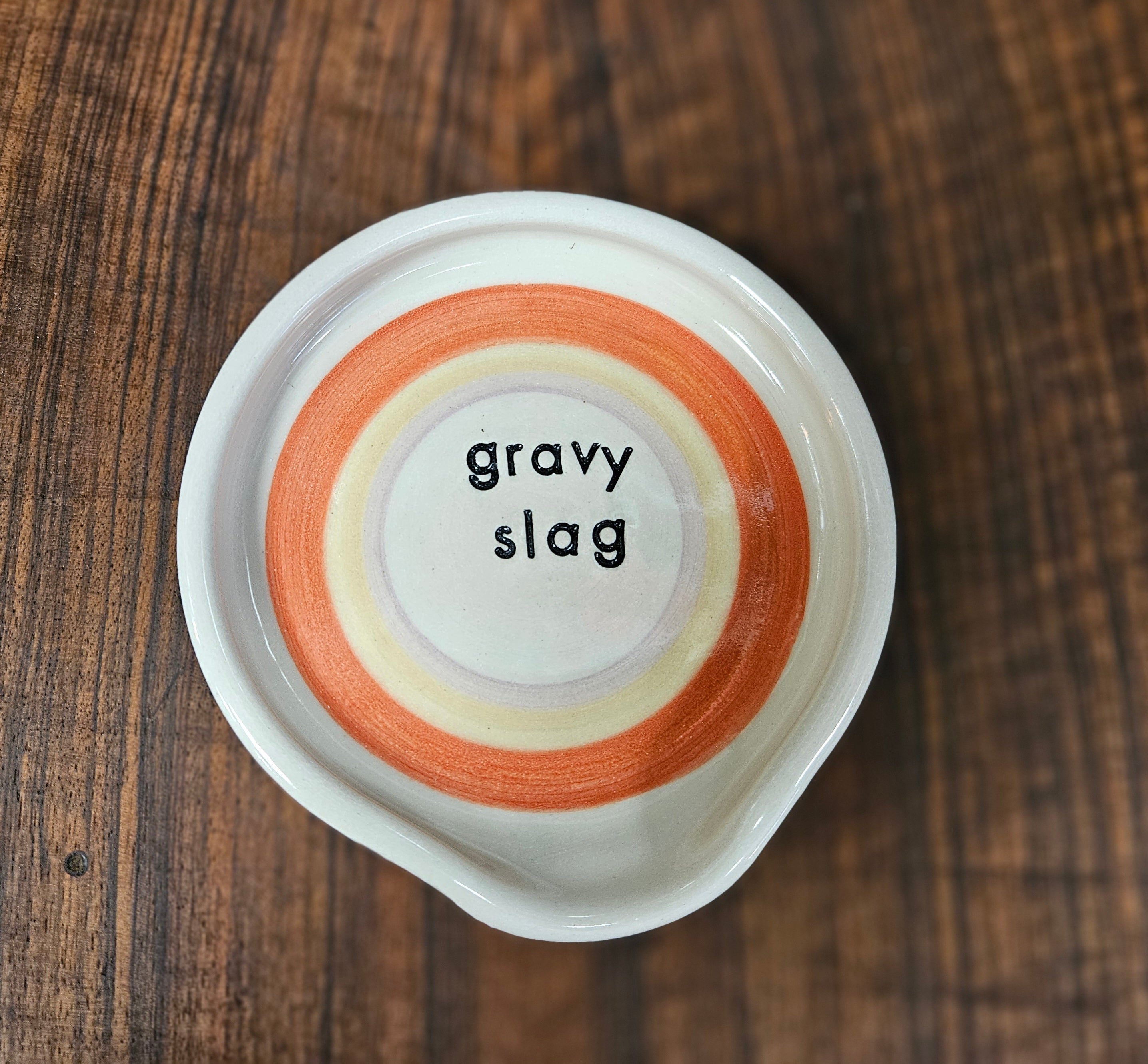 Gravy Slag Drip Dish