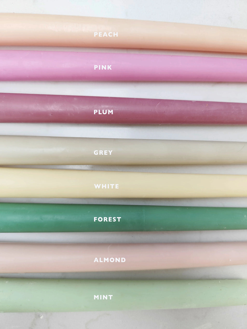 Beeswax + Coconut Taper Candles (Copy)